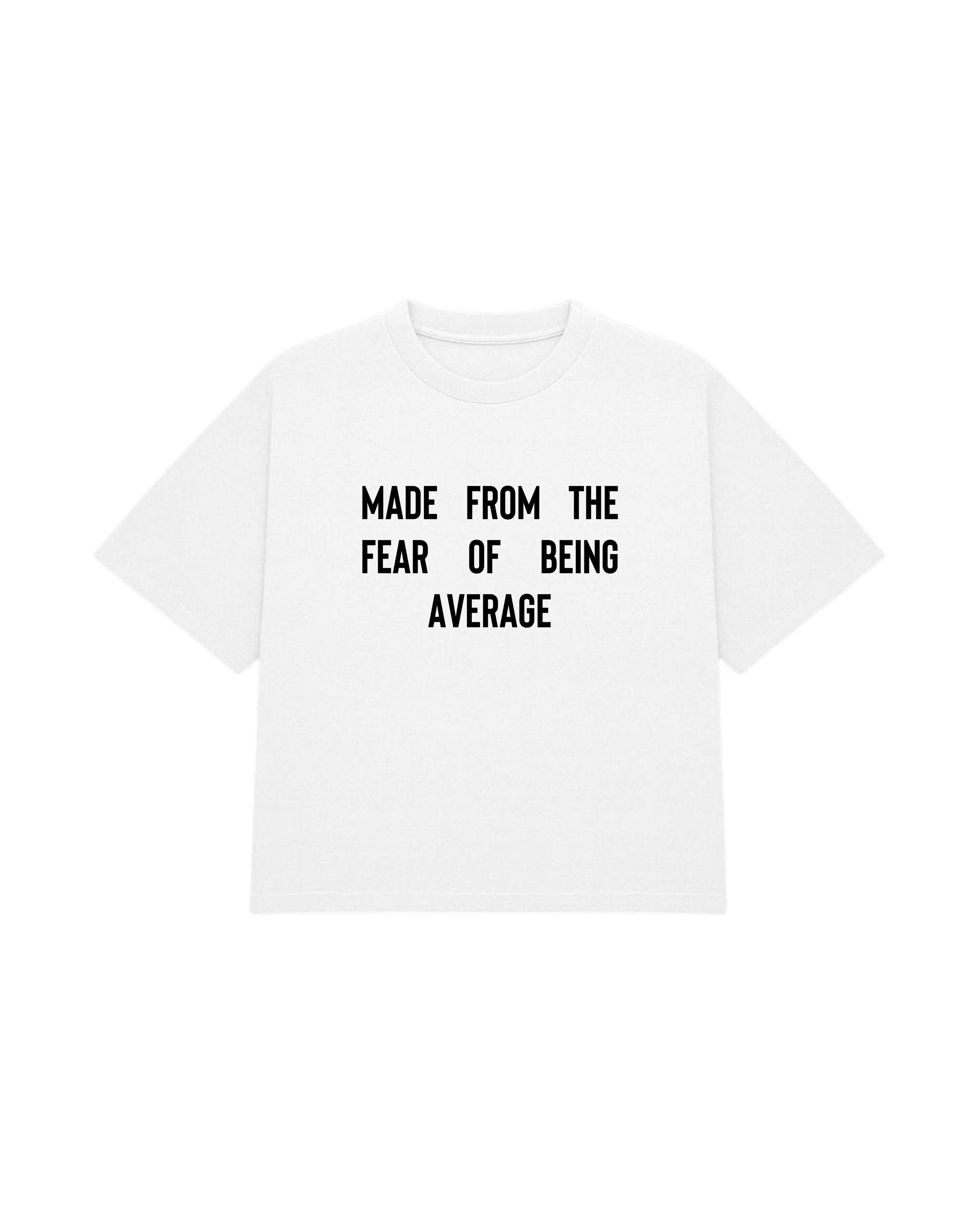 ABV AVG TEE IN WHITE