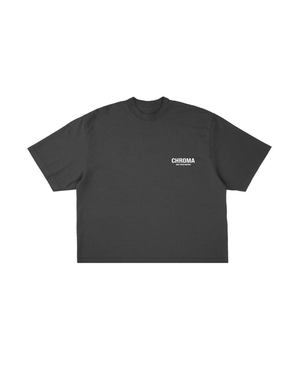 MOTION TEE IN DARK GRAY