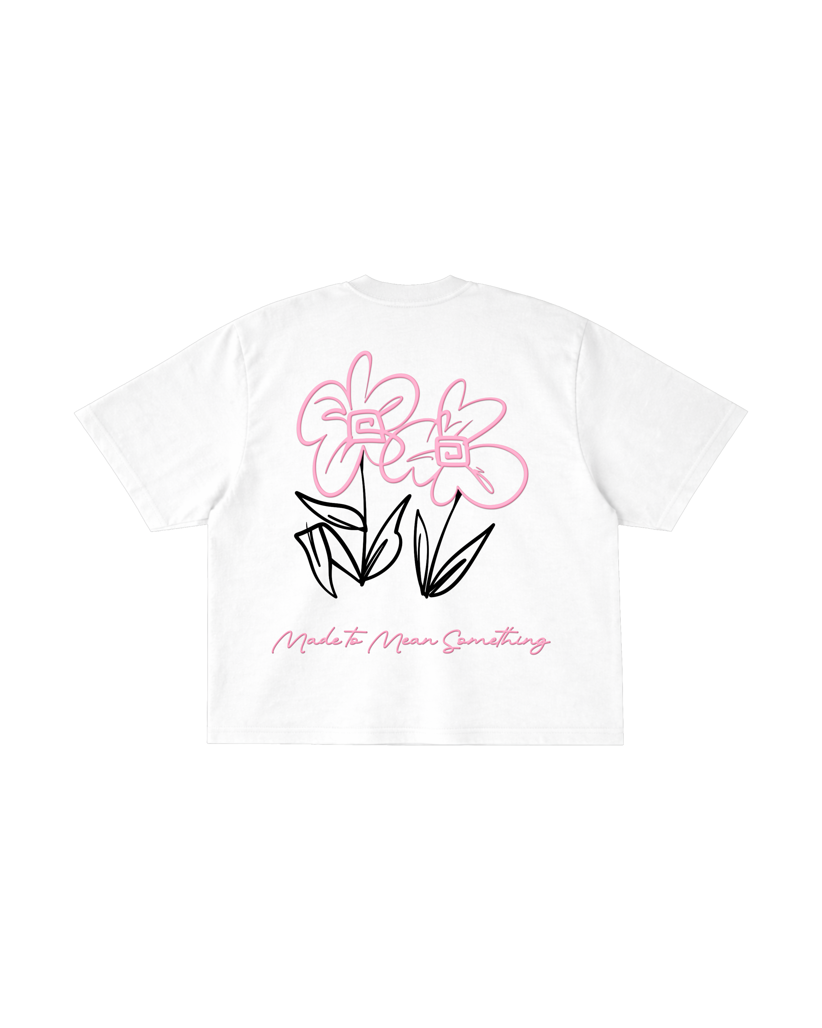SAKURA TEE IN WHITE
