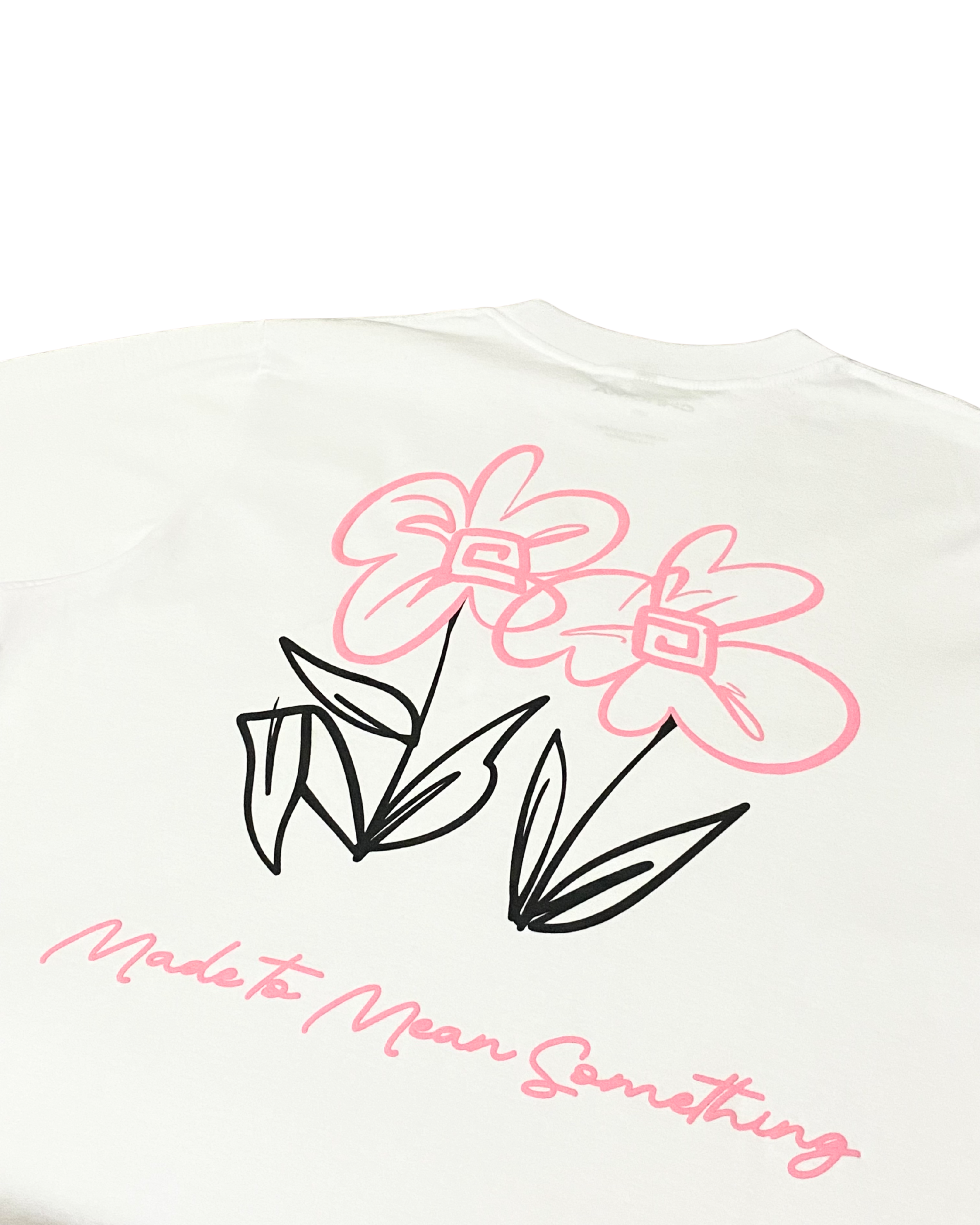 SAKURA TEE IN WHITE