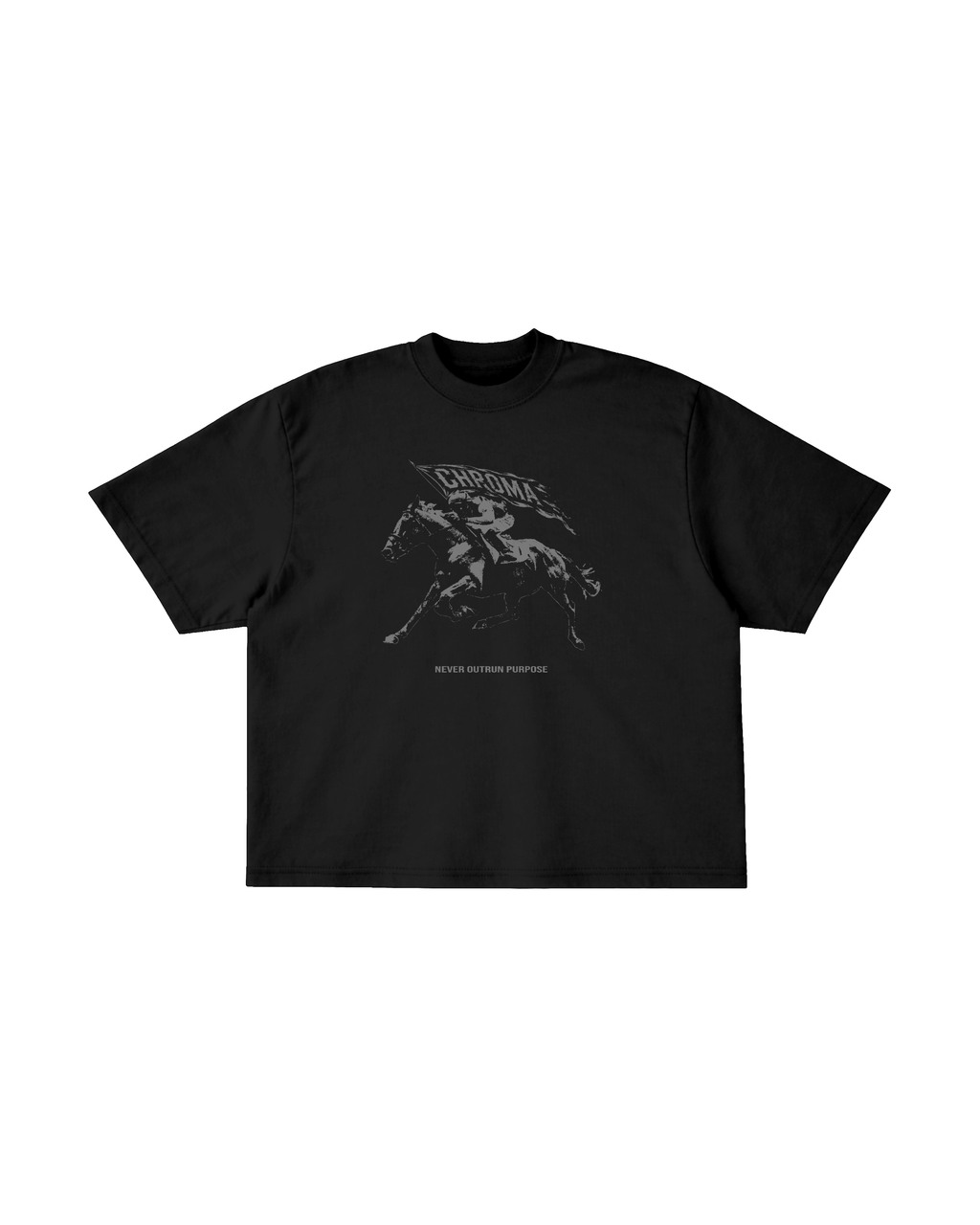 PURPOSE TEE IN BLACK
