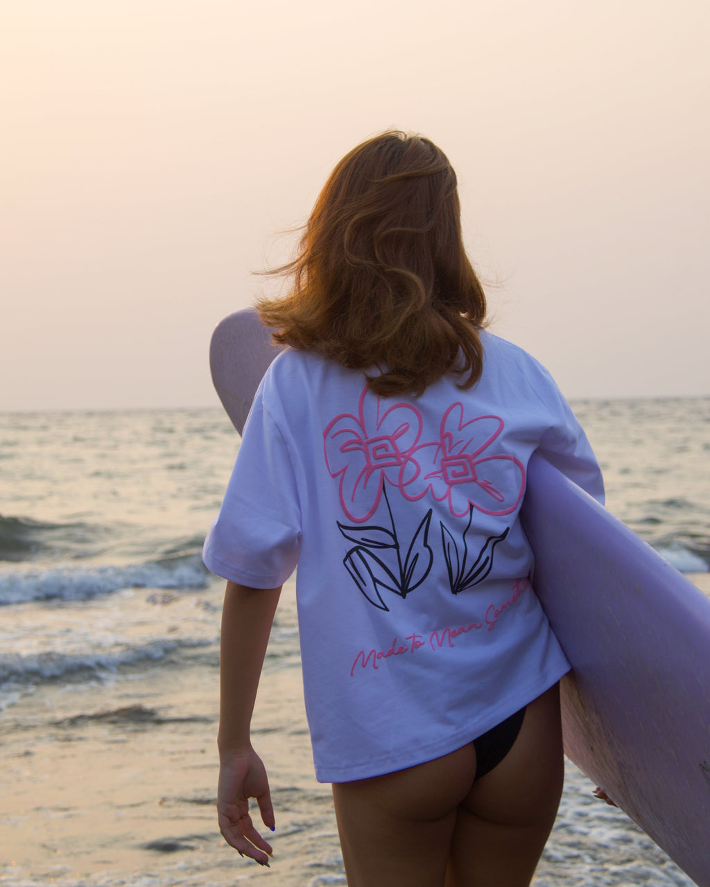 SAKURA TEE IN WHITE