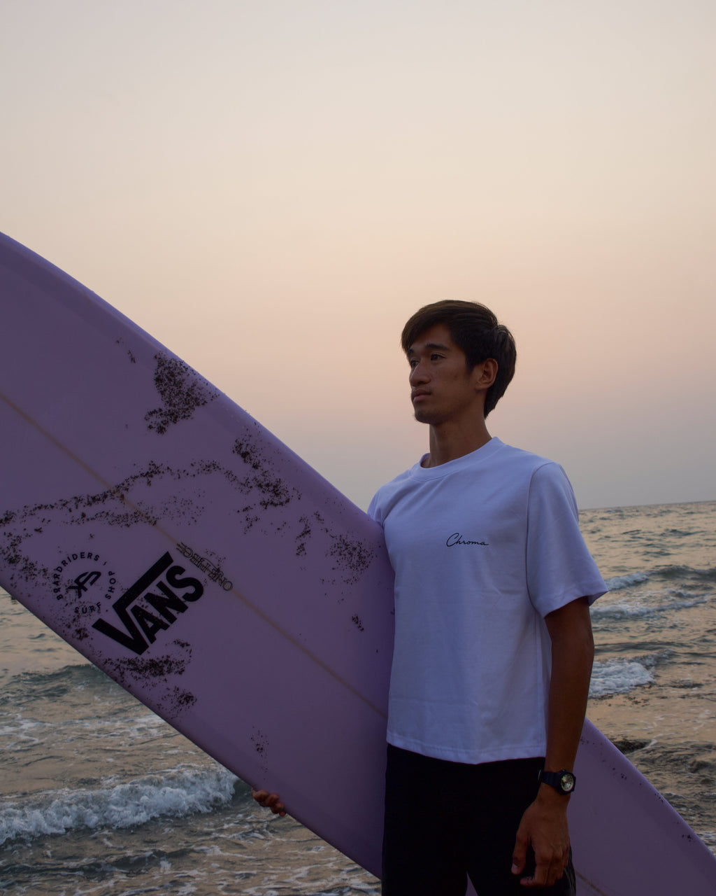 SAKURA TEE IN WHITE